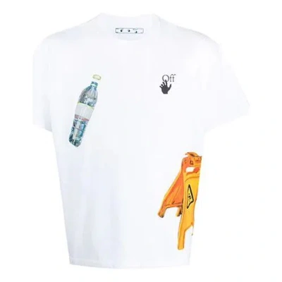 Off-white Pascal Medicine Hoodie Mens Logo Round Neck