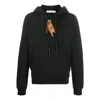 Off-white Pascal Printing Hooded Pullover Men Black