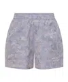 Off-white Pattern Shorts In Gray