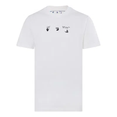 Off-white Peace Worldwide Over Tee 'white/green'