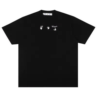 Pre-owned Off-white Peace Worldwide Short-sleeve Over Tee 'black/green'