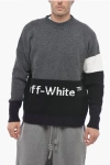 Off-white Fw20 Logo Printing Sweater Men Grey