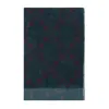 Off-white Petrol Green Towel With Logo Home In Green