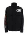 Off-white Off White Moon Phase Field Jacket In Black