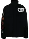 Off-white Off White Moon Phase Field Jacket In Schwarz