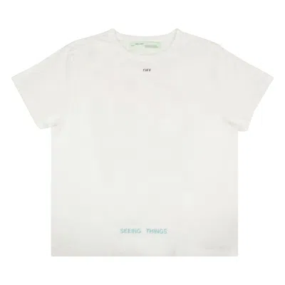 Pre-owned Off-white Photocopy T-shirt 'white'