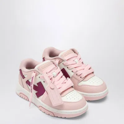 Off-white Pink/fuchsia Out Of Office Sneakers
