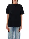 Off-white Pinkflower Arrow T-shirt In Black