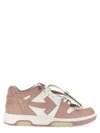 Off-white Pink Out Of Office Sneakers In Pink