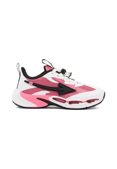 Off-white Kids' Pink Sneakers For Girl With Arrow