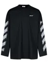 OFF-WHITE OFF WHITE 'PIXEL' BLACK COTTON T SHIRT