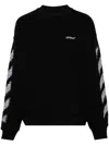 OFF-WHITE PIXEL DIAG SWEATSHIRT