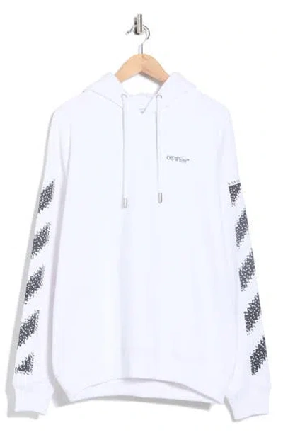 Off-white Pixel Diagonal Skate Hoodie