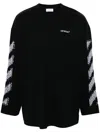 Off-white Pixel Diagonal T-shirt In Black