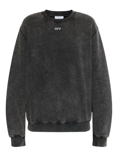 OFF-WHITE PLAID APPLIQUÉ KNITWEAR