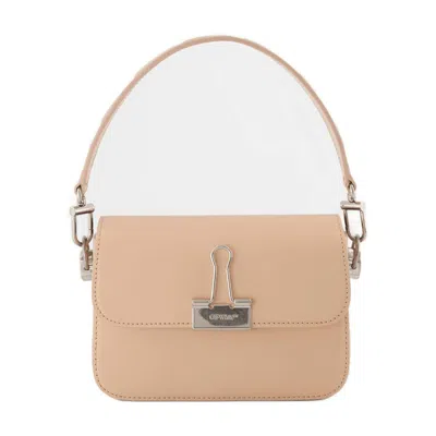 Off-white Plain Binder S Crossbody