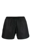 Off-white Plain Swimming Shorts In Schwarz