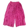 Off-white Pleated A-line Skirt In Pink