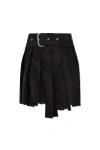 OFF-WHITE OFF-WHITE PLEATED SKIRT