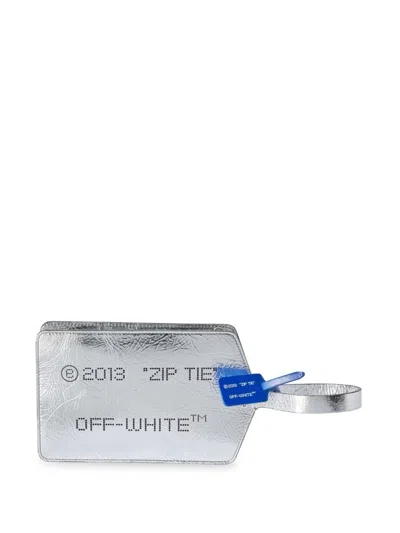 Off-white Pochettes In Silver