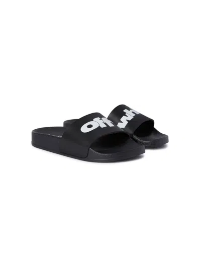 OFF-WHITE POOL SLIDES