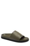 Off-white Pool Time Slide Sandal In Green