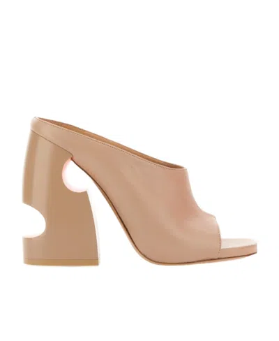 OFF-WHITE OFF-WHITE POP METEOR OPEN TOE MULES