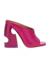 Off-white Pop Bulky Sandals Fuchsia In Pink