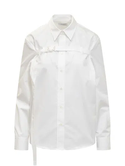 Off-white Poplin Buckle Shirt