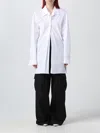 Off-white Shirt  Woman In White