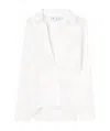 Off-white Poplin Wrap Shirt White White In Yellow