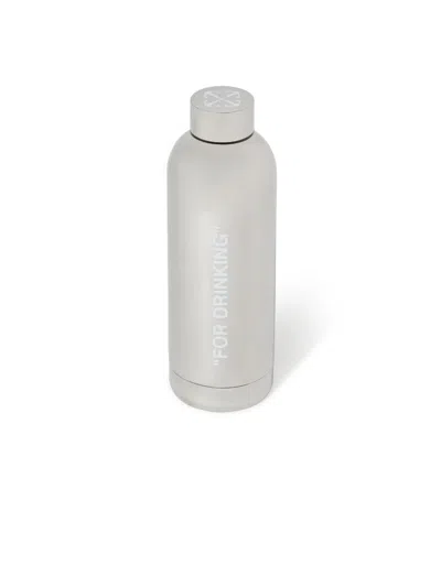 Off-white Portable Bottle In Gray