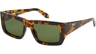Pre-owned Off-white Prescott Oeri117s24pla0016055 Havana In Green