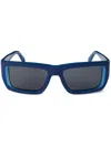Off-white Prescott Square-frame Sunglasses In Blue