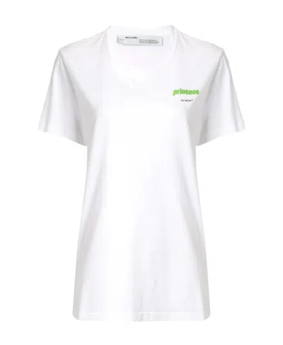 Off-white Princess Casual T-shirt In White