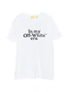 Off-white Print-detail T-shirt In White