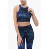 Off-white Printed Aop Crop Top