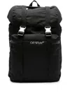 Off-white Printed Backpack In Black