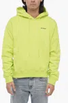 Off-white Printed Caravaggio Hoodie In Yellow