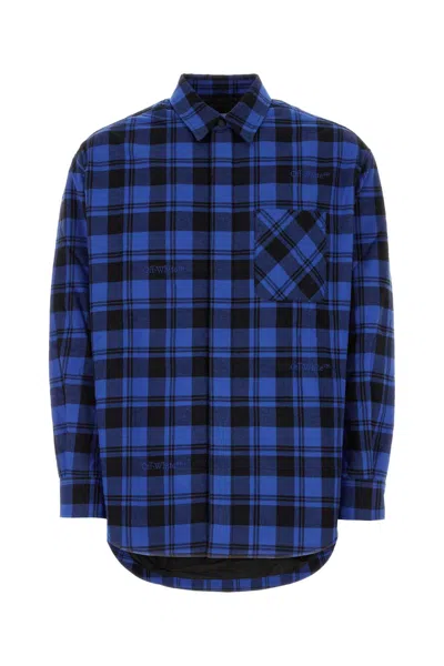 OFF-WHITE OFF WHITE PRINTED COTTON SHIRT