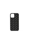 Off-white Printed Iphone 12 Case In Black