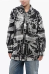 Off-white Printed Nylon Xray Padded Windbreaker