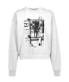 Off-white Printed Pattern Sweater In White