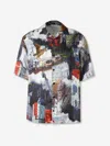 Off-white Printed Cotton Shirt In Multi