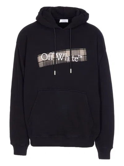 Off-white Printed Sweatshirt In Black
