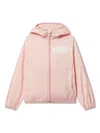 Off-white Printed Windbreaker In Pink