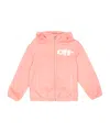 Off-white Printed Windbreaker In Pink