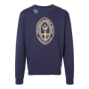 Off-white Printing Casual Solid Color Version Dark Blue