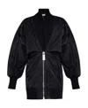 Off-white Off White Puff Dress In Black