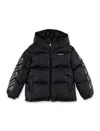 Off-white Puffer Jacket In Black
